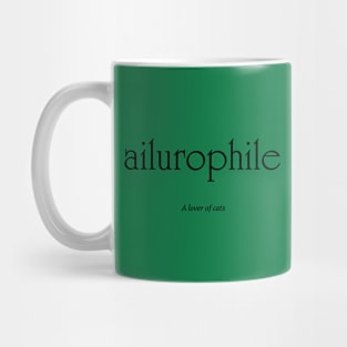 Ailurophile - A lover of cats Mug